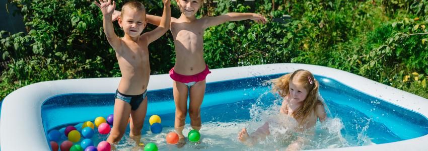 Zu sehen ist Bild 1 zum Beitrag mit dem Thema: Aufblasbaren Gartenpool kaufen: Ratgeber & Empfehlungen