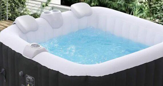 Zu sehen ist Bild 2 zum Beitrag mit dem Thema: Whirlpool Aufblasbar Outdoor