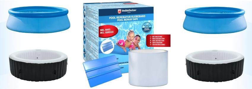 Zu sehen ist Bild 1 zum Beitrag mit dem Thema: Veddelholzer Pool Unterwasser Reparaturset