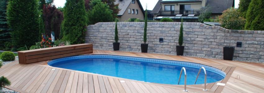 Zu sehen ist Bild 1 zum Beitrag mit dem Thema: Gartenpool-Trends 2025