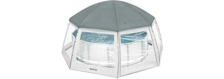 Zu sehen ist Bild 1 zum Beitrag mit dem Thema: Bestway Pavillon für runde Pools